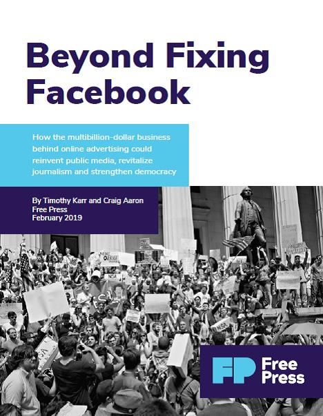 Beyond Fixing Facebook Report
