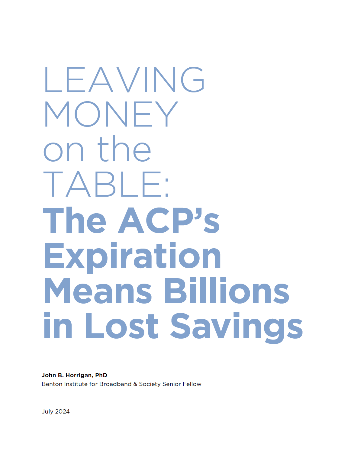 The ACP’s Expiration Means Billions in Lost Savings