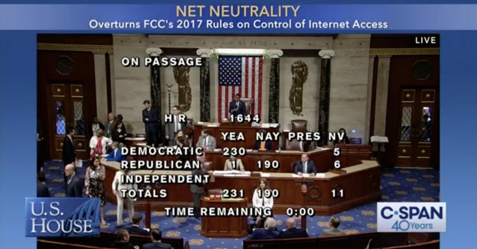 House Vote on Save the Internet Act